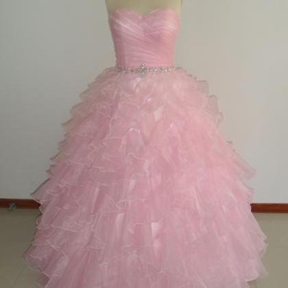 Gorgeous Ball Gown Sweeteart F Loor Length Organza..